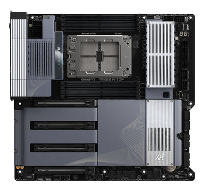 Gigabyte TRX50 AI TOP-2B Motherboard - AMD Ryzen Threadripper PRO 7000 CPUs, 16+8+4