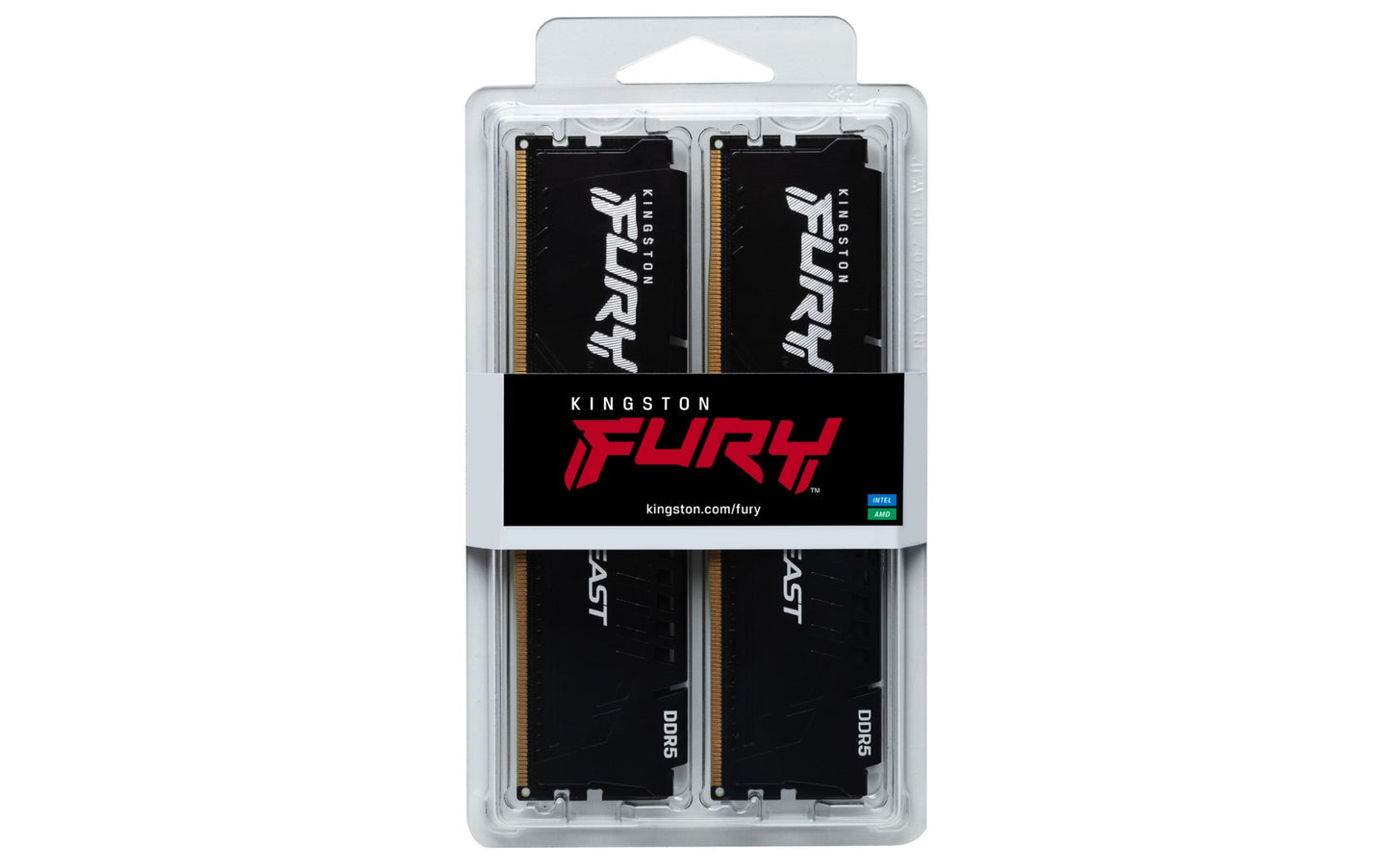 Kingston Technology FURY Beast 32GB DDR5 5600MT/s CL36 Desktop RAM (Black)