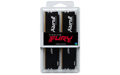 Kingston Technology FURY Beast 32GB DDR5 5600MT/s CL36 Desktop RAM (Black)
