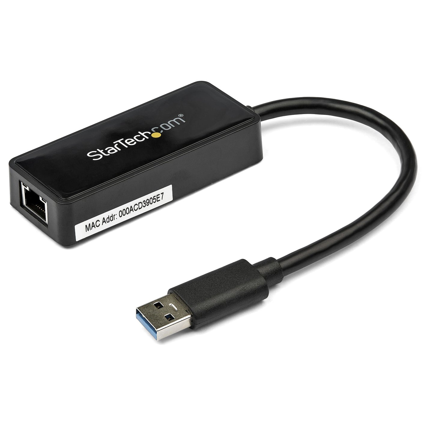 StarTech.com USB 3.0 Ethernet Adapter, USB 3.0 Network Adapter NIC with USB Port