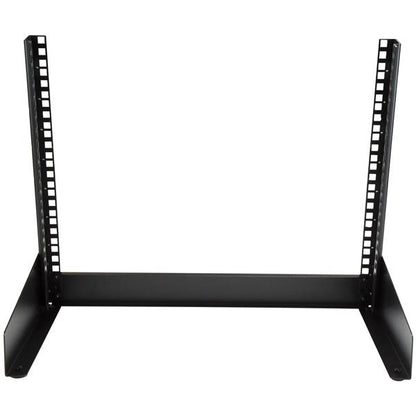 StarTech.com 2-Post 8U Desktop Server Rack, Small Open Frame 19in Computer Rack