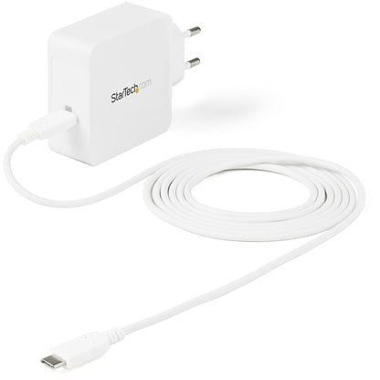 StarTech.com USB C Wall Charger - USB C Laptop Charger 60W PD - 6ft/2m Cable