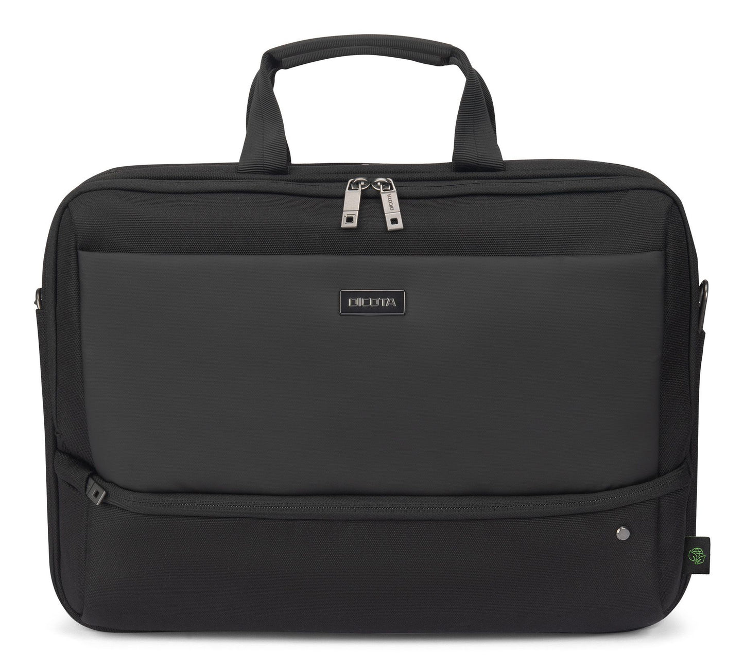 Dicota D32173-RPET laptop case 35.6 cm (14") Briefcase Black Laptop Bag