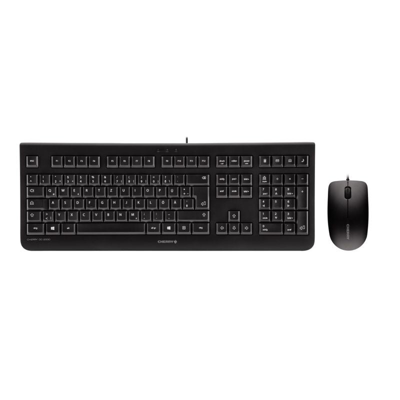 CHERRY DC 2000 included Wired Keyboard & Mouse Combo (0800CS2)