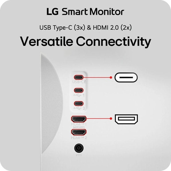 LG 32U850SA-W 31.5" 4K UHD IPS Monitor