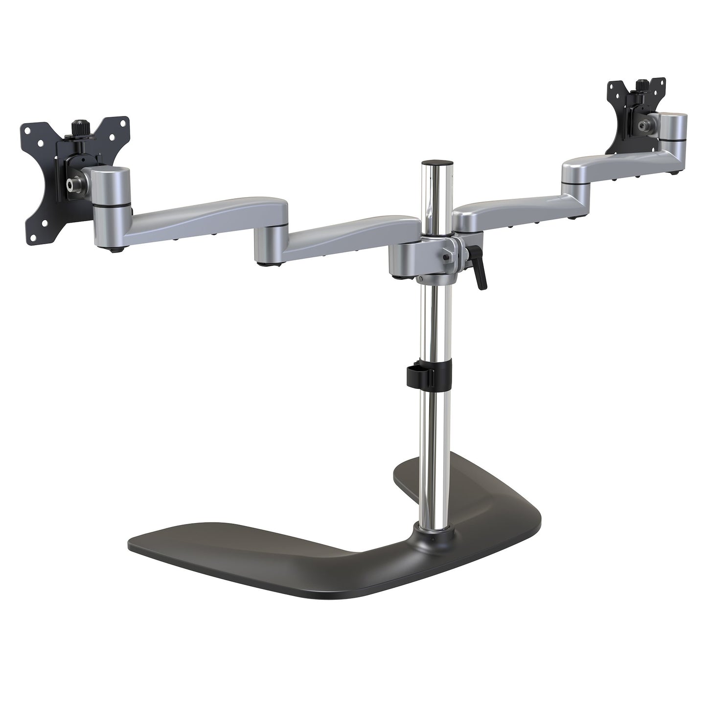 StarTech.com Dual Monitor Stand - Ergonomic Desktop Monitor Stand for up to 32" Mount