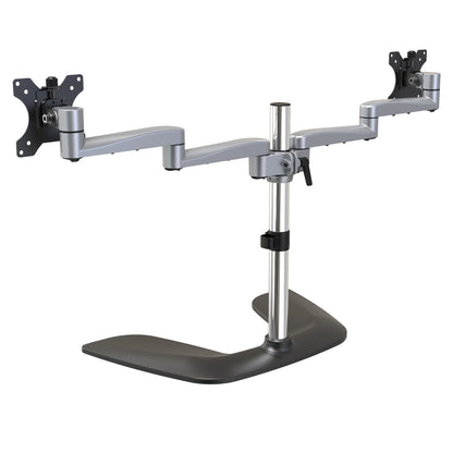 StarTech.com Dual Monitor Stand - Ergonomic Desktop Monitor Stand for up to 32" Mount