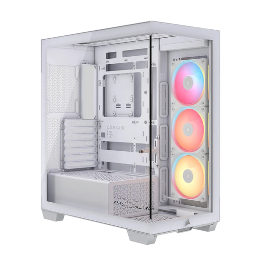 Corsair Midi Tower 3500X LXR LINK TG White PC Case