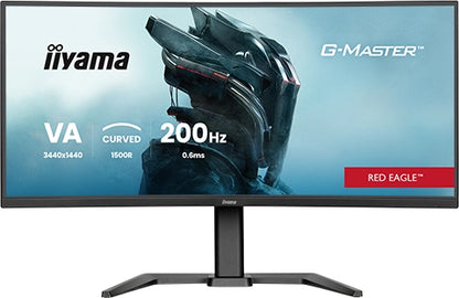 iiyama G-MASTER GCB3484WQSU-B2 34" UWQHD VA 200Hz Curved Monitor