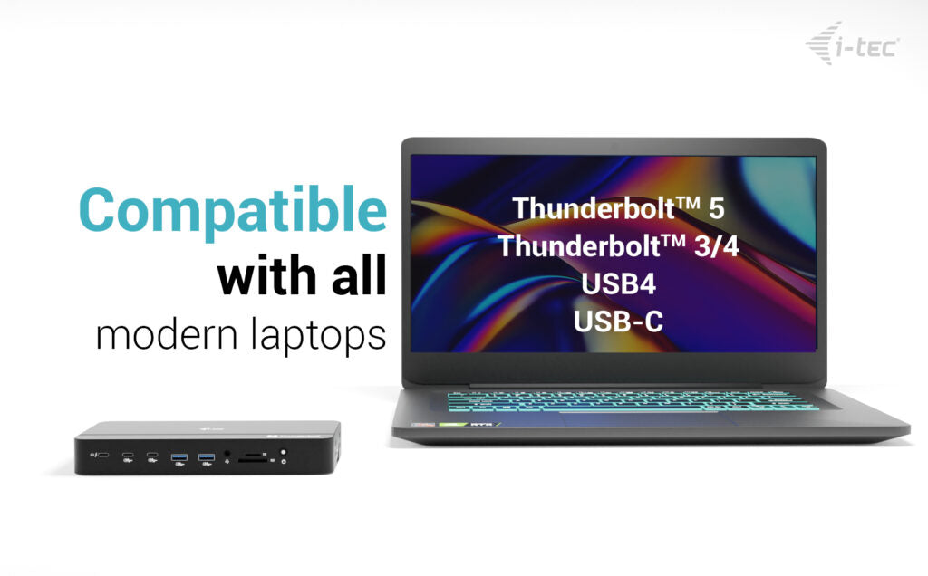 i-tec Display Thunderbolt 5 Docking Station 140W