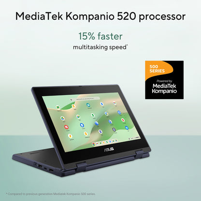 ASUS Chromebook CZ11 Flip CZ1104FM2A-NS0146 MediaTek Kompanio 520 11.6" MediaTek Kompanio 520 4GB 64GB eMMC SSD Laptop