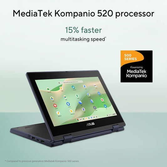ASUS Chromebook CZ11 Flip CZ1104FM2A-NS0146 MediaTek Kompanio 520 11.6" MediaTek Kompanio 520 4GB 64GB eMMC SSD Laptop