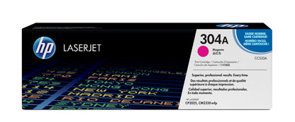 HP CC533A/304A Magenta Toner Cartridge (2.8K pages, HP CLJ CP 2025)