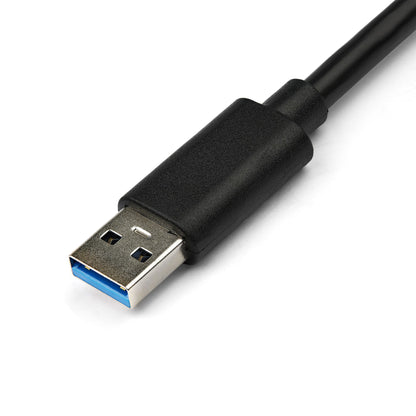 StarTech.com USB 3.0 Ethernet Adapter, USB 3.0 Network Adapter NIC with USB Port