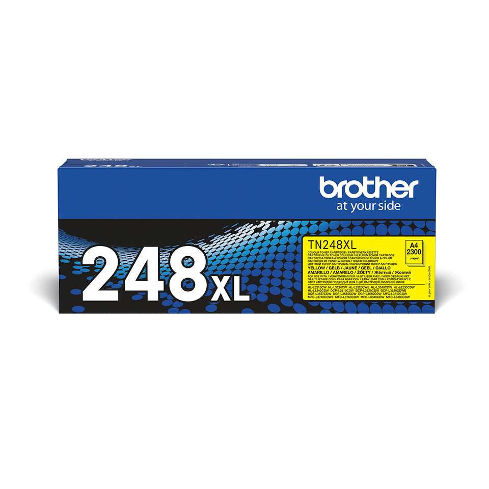 Brother TN-248XLY Yellow Toner Cartridge (2.3K pages)