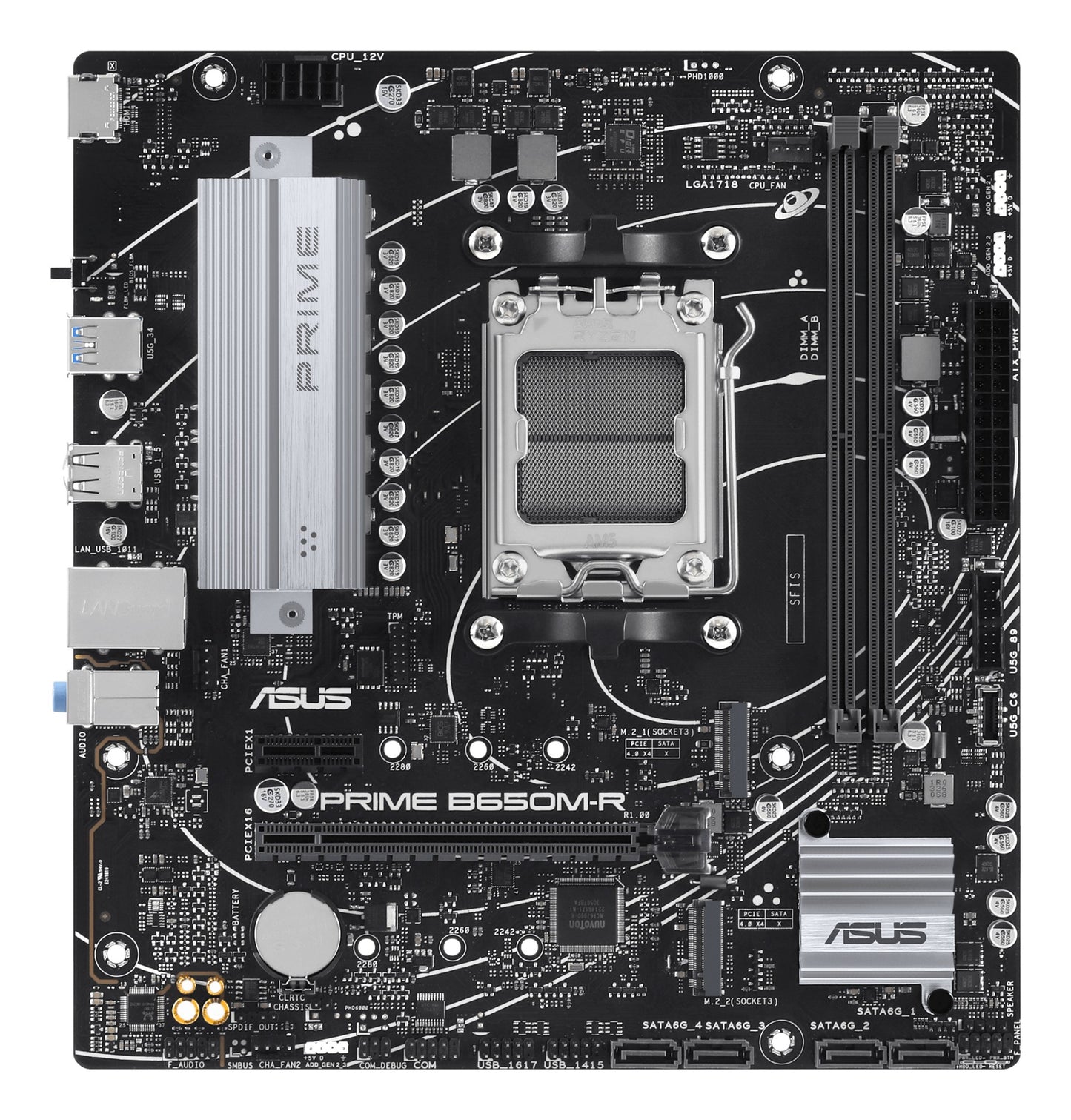 ASUS PRIME B650M-R AMD B650 Socket AM5 micro ATX Motherboard