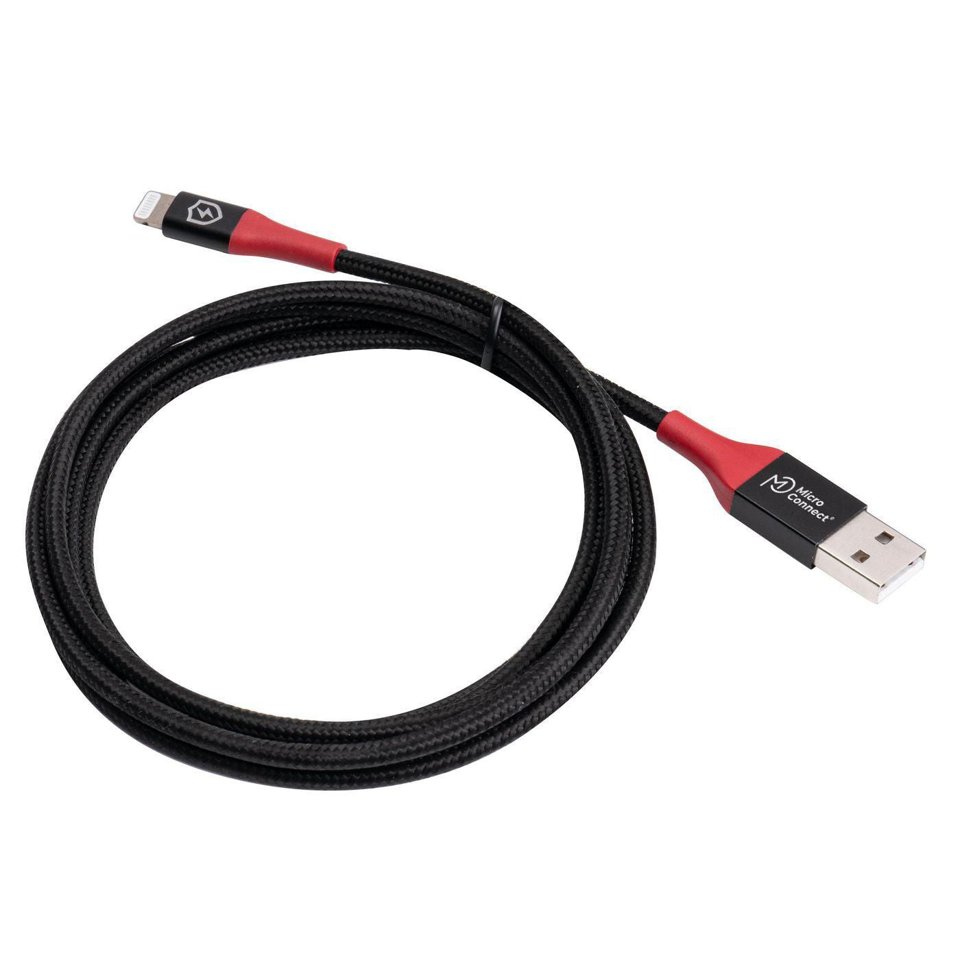 Microconnect MC-ALIGHTNING-SC lightning cable 1.5 m Black