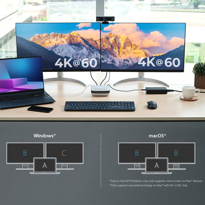 j5create JCDS337 USB-C® Speakerphone Docking Station