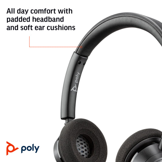HP Poly Poly Blackwire 3320 USB-A Headset