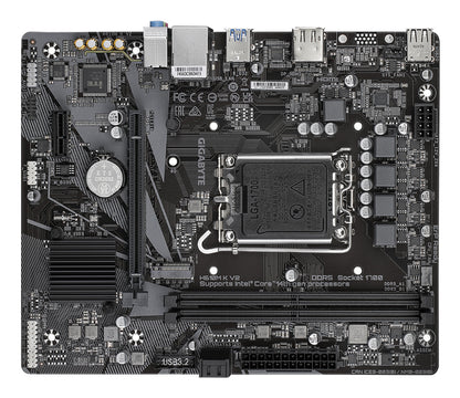 Gigabyte H610M K V2 Motherboard - Intel Core 14th CPUs, up to 5600MHz DDR5, 1xPCIe