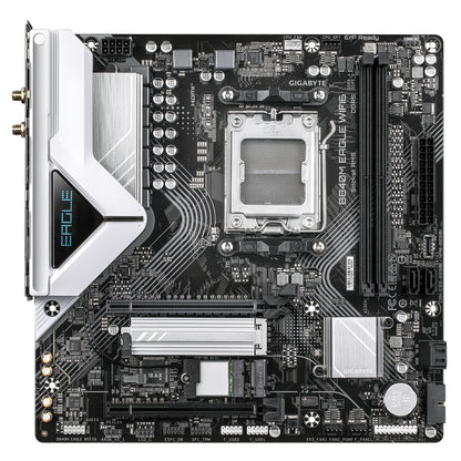 Gigabyte B840M EAGLE WIFI6 Motherboard - AMD Ryzen 9000 CPUs, 5+2+2 Phases VRM, up