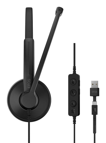 EPOS IMPACT 100 MS Mono USB-C+A Headset