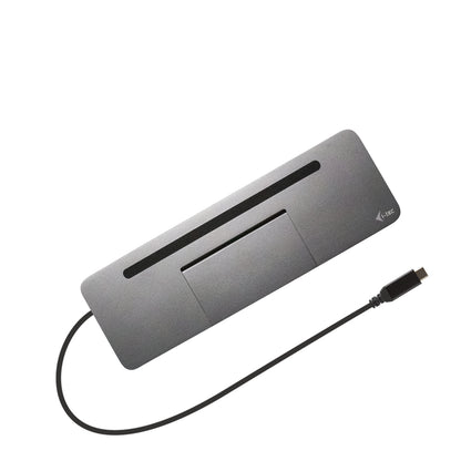 i-tec Metal SB-C Ergonomic USB-C Docking Station 85W