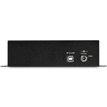 StarTech.com 8 Port USB to DB9 RS232 Serial Adapter Hub – Industrial DIN Rail and