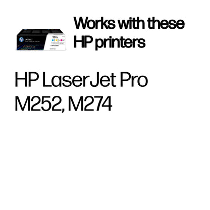 HP CF253XM/201X Toner Cartridge (2.3K pages, HP Pro M 252)