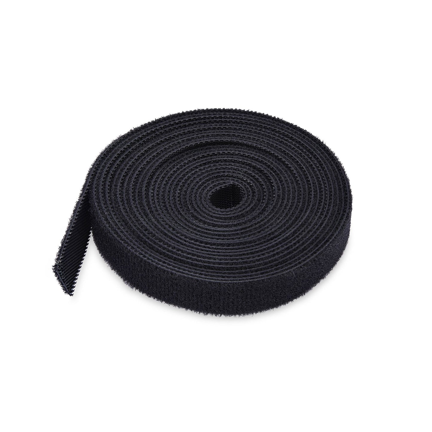 StarTech.com 75ft (22.8m) Hook and Loop Roll, 0.5in Wide, Black, Cut-to-Size Cable