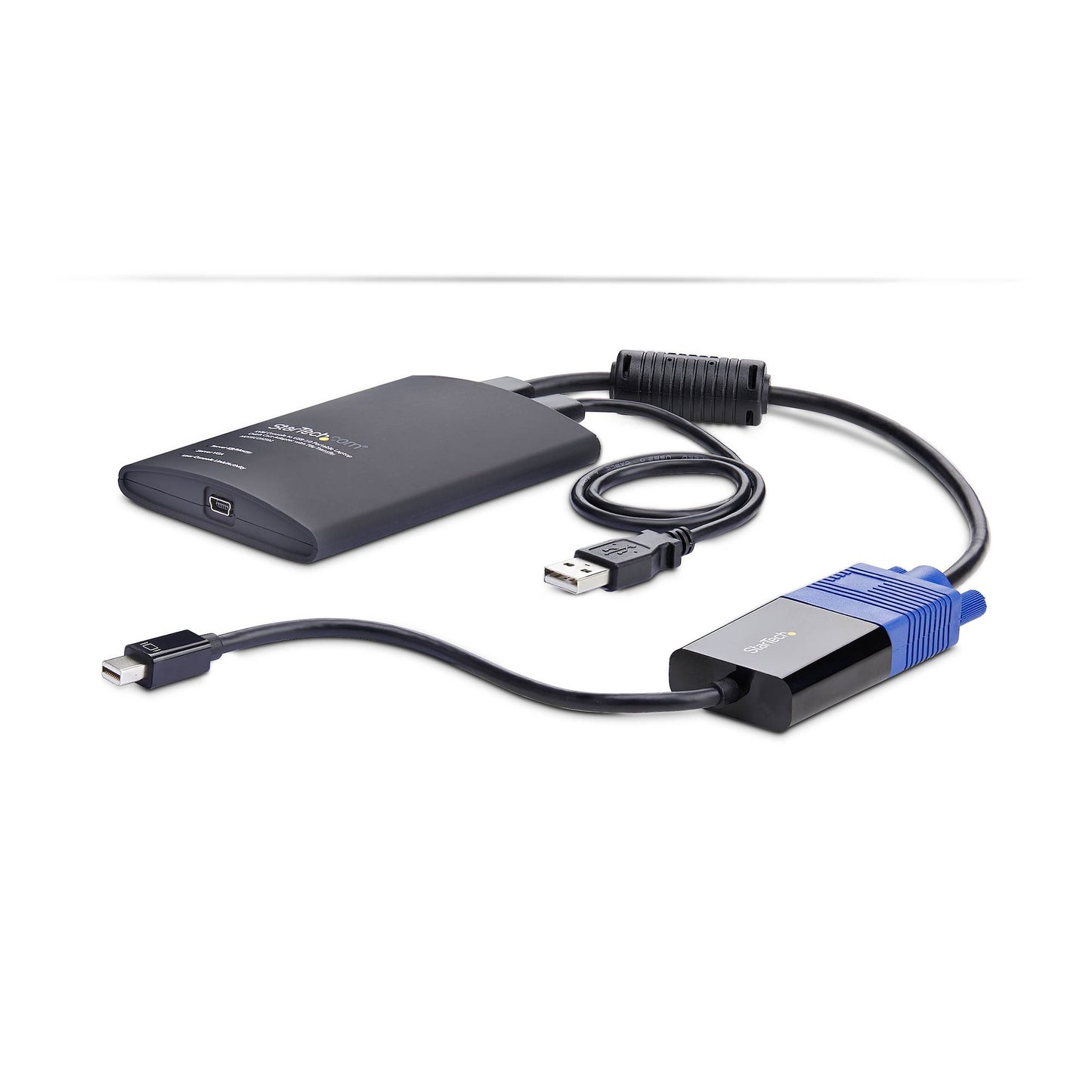 StarTech.com Portable Laptop Crash Cart Adapter, USB/VGA/Mini DisplayPort KVM KVM Switch