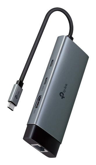 TP-LINK UH6120C interface hub USB Type-C Grey