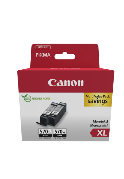 Canon 0318C010/PGI-570PGBKXL Black Ink Cartridge (1K pages)