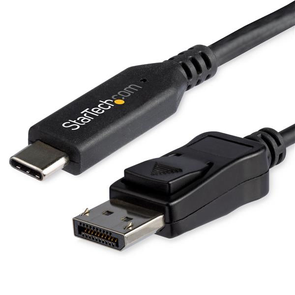 StarTech.com 6ft (1.8m) USB C to DisplayPort 1.4 Cable - 4K/5K/8K USB Type-C to DP