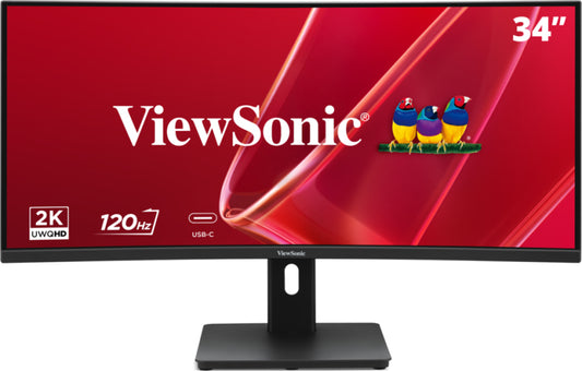 ViewSonic VA 34" UWQHD VA 120Hz Curved Monitor