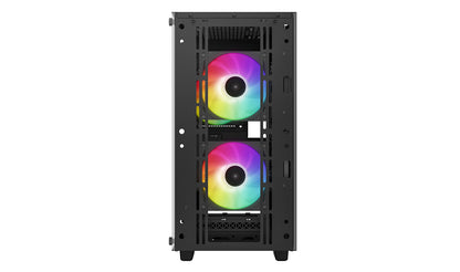 DeepCool CC360 ARGB Mini Tower Black PC Case