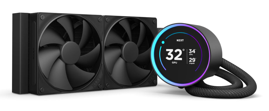 NZXT Kraken Elite 240 Processor All-in-one liquid cooler 12 cm Black 1 pc(s) Cooling