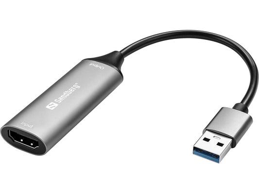 Sandberg HDMI Capture Link to USB-A Hub