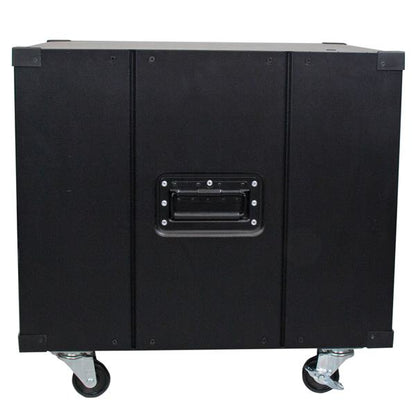 StarTech.com 4-Post 9U Mobile Open Frame Server Rack, Four Post Network Rack with