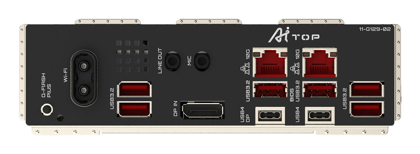 Gigabyte TRX50 AI TOP-2B Motherboard - AMD Ryzen Threadripper PRO 7000 CPUs, 16+8+4
