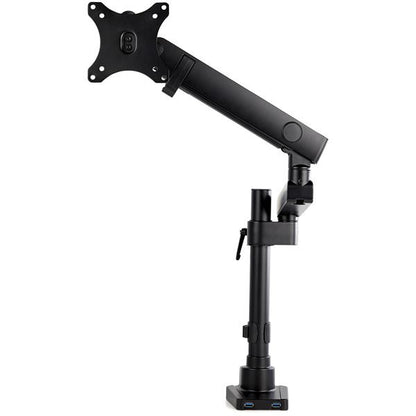 StarTech.com Desk Mount Monitor Arm with 2x USB 3.0 Ports, Full Motion Single