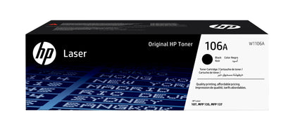 HP W1106A/106A Toner Cartridge (1K pages, HP Laser 107)