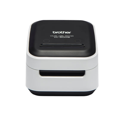 Brother VC-500W label printer ZINK (Zero-Ink) Colour 313 x 313 DPI 8 mm/sec Wired &