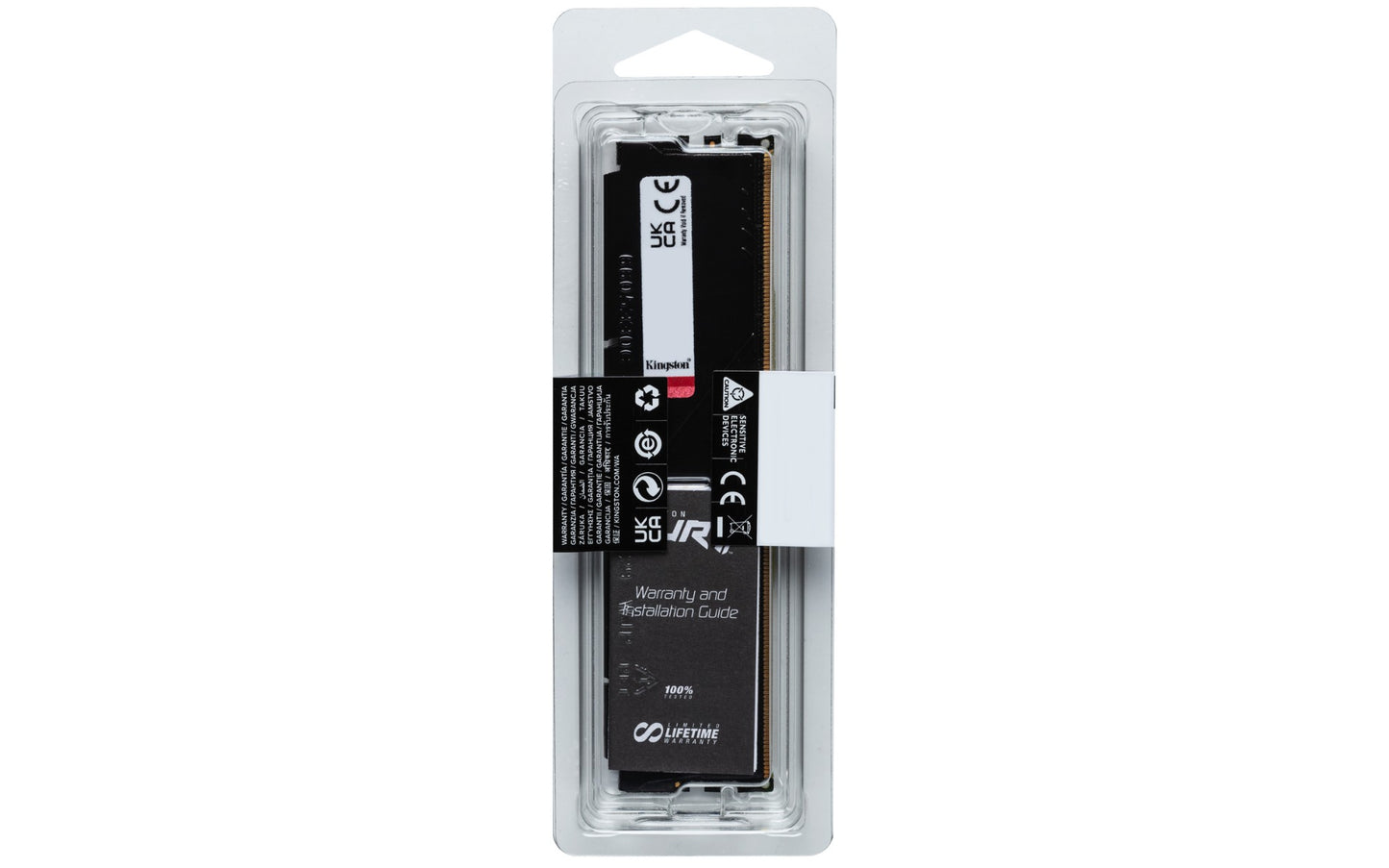 Kingston Technology FURY Beast 16GB DDR5 6000MT/s CL36 Desktop RAM (6BBE216)