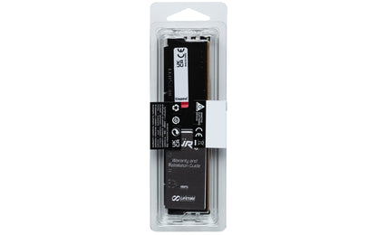Kingston Technology FURY Beast 16GB DDR5 6000MT/s CL36 Desktop RAM (6BBE216)