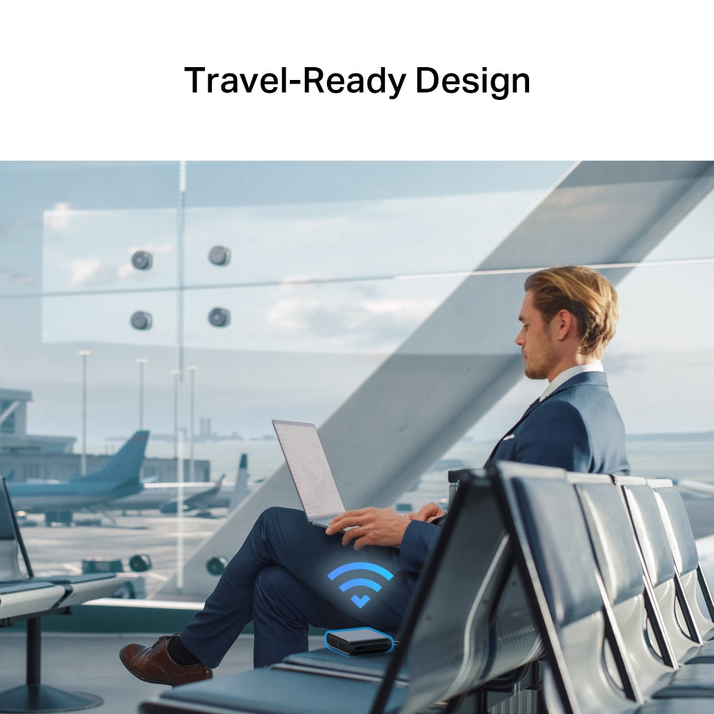 TP-LINK AX1500 Wi-Fi 6 Travel Router Networking