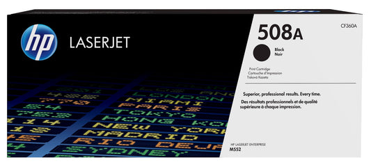 HP CF360A/508A Black Toner Cartridge (6K pages, HP CLJ M 552)