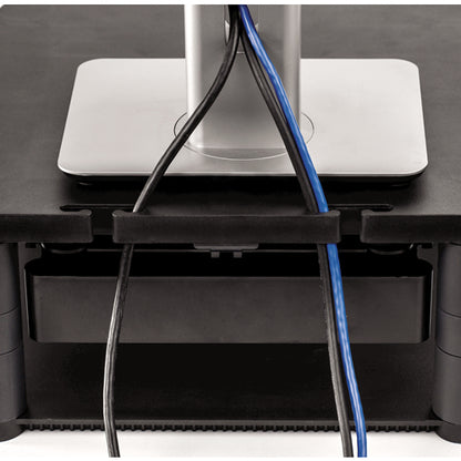 Fellowes Computer Monitor Stand with 3 Height Adjustments - Premium Monitor Riser Mount (9169501)
