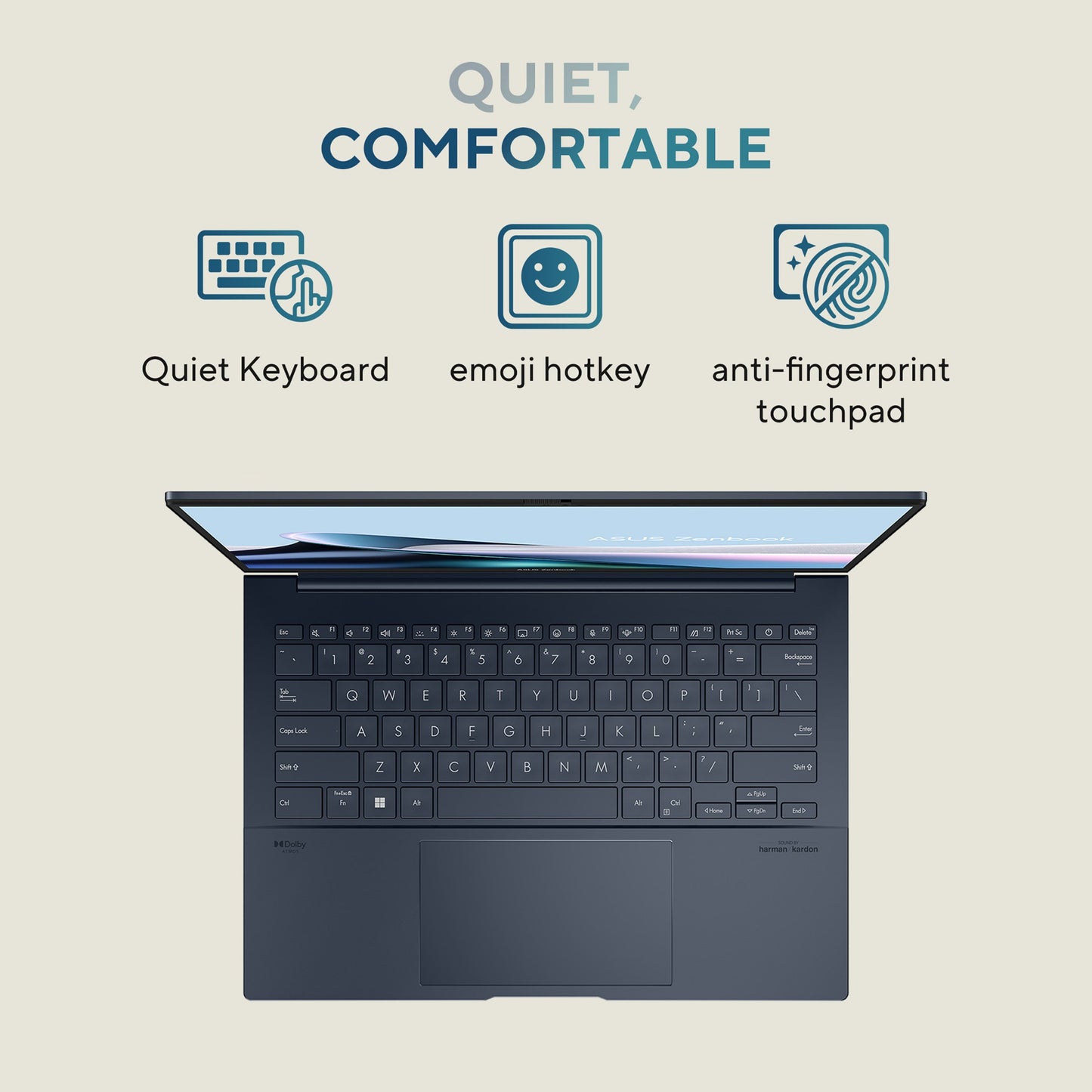 ASUS Zenbook 14 OLED UX3405CA-QL104W 14" Core Ultra 9 285H 32GB 1TB SSD Laptop