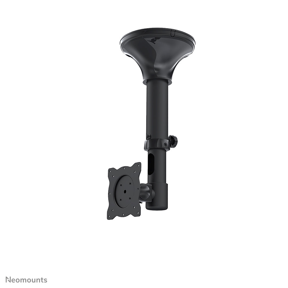 Neomounts FPMA-C025BLACK Monitor/TV mount ceiling 10-30" - h 37-47 cm - tiltable
